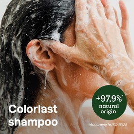 ATTITUDE Hair Shampoo, EWG Verified, Plant and Mineral-Based Ingredients, Vegan Beauty and Personal Care Products, Refillable Aluminum Bottle, Colorlast, Patchouli and Black Pepper, 473 ml