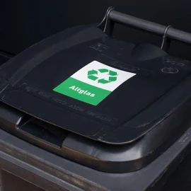 Recycling Sticker Set, Rubbish Waste Stickers, 8 Designs