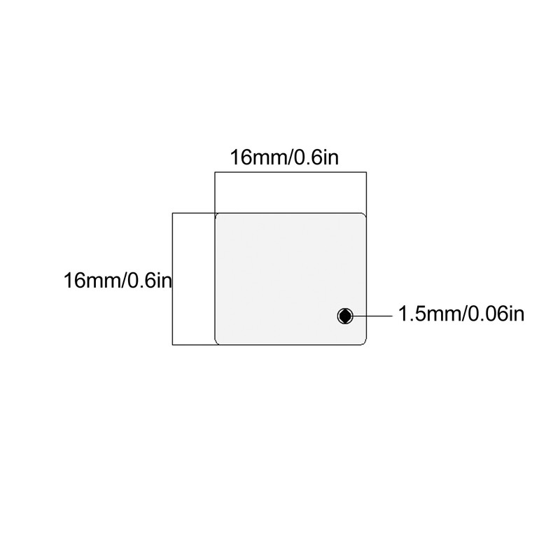 3PCS Guitar Volume Control Knobs Dice Shape Speed Control Knobs