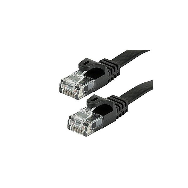 Monoprice Flat Cat6 Ethernet Patch Cable - Snagless, 550MHz, UTP,