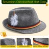 Hercicy 2 Pcs German Hat Socks Oktoberfest Costume Accessories Men