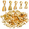 Pendant Clasps,50pcs Jewelry Making Supplies Pinch Clasp Bail Clip for