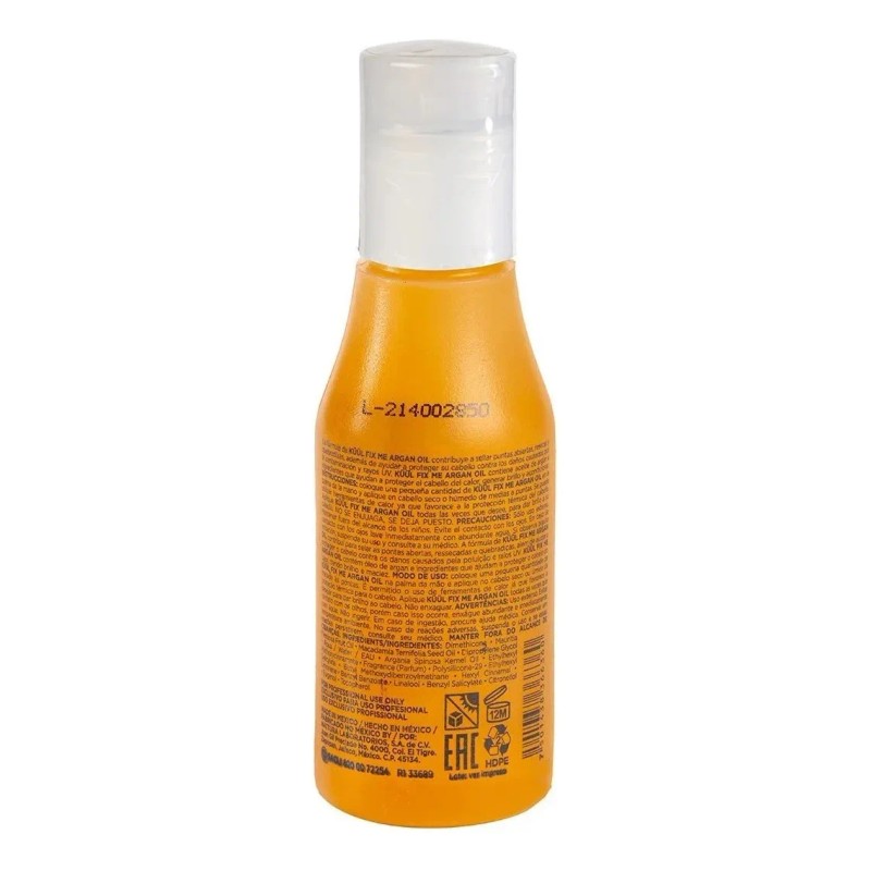 Tratamiento Aceite de Argán Küül Fix Sellador de Puntas 60ml