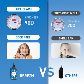 Bsrezn Bsrezn 400g UV Resin Hard, Crystal Clear Premixed Resin for Jewelry Making and Crafting (100g x 4)