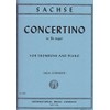 ザクセ: 小協奏曲 変ロ長調/インターナショナル・ミュージック社/トロンボーンとピアノ