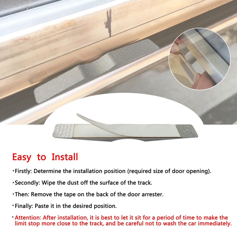 Timilge Sliding Door Stopper for Van Door Midway Door Stop