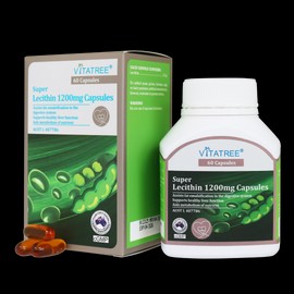 VITATREE Super Lecithin 1200mg 60 Capsules