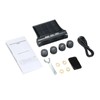 Solar Wireless Car Tire Pressure Monitoring System with 4 External