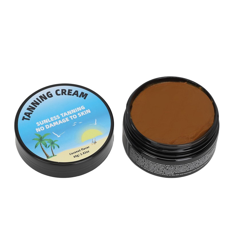 Tanning Cream Plant Based Moisturizing Sunless Tanning Waterproof Hydrating Self