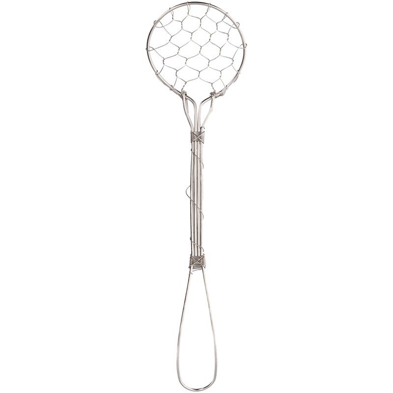 MT Trimatsu Boiled Tofu Spoon, Stainless Steel, Small, Round Net