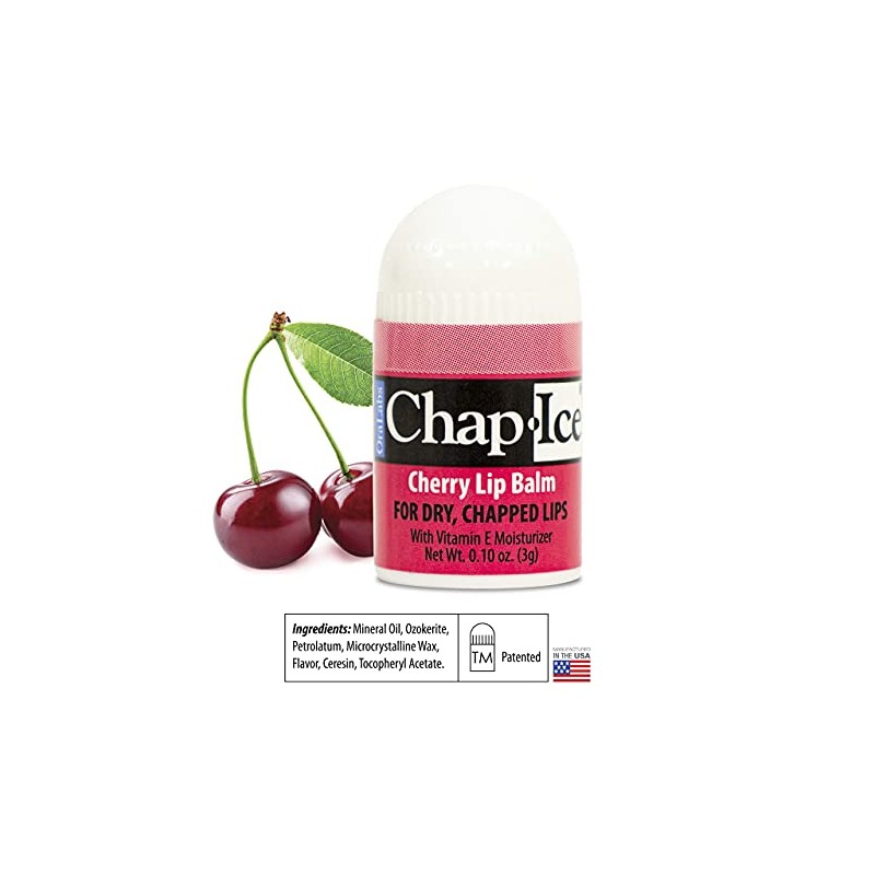 Chap Ice Mini Lip Balm Assorted Flavors12 Count Bundle with
