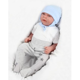 TupTam Baby’s First Hat with Ear Flaps, Pack of 2 - 50/56