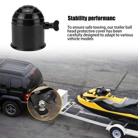 Trailer Hitch - Multipurpose Trailer Hitch Receiver Tow Hitch,Sturdy Caravan Hitch Ball Cap Tow Trailer Hitch for Most Vehicles