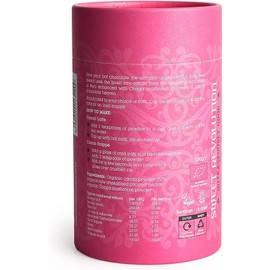 Sweet Revolution Organic Cacao Latte with Chaga Barista Blend 100g tub. Gluten Free, Dairy Free, Refined Sugar-Free.
