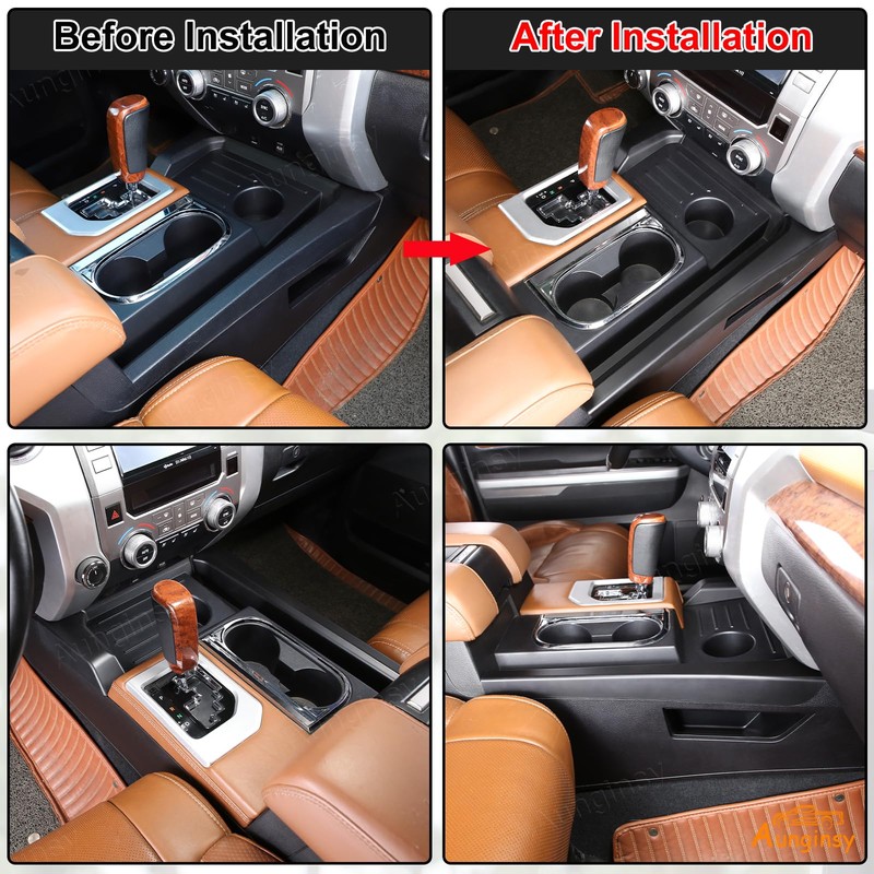 Aunginsy Central Control Gear Box Side Panel Cover Trim Compatible