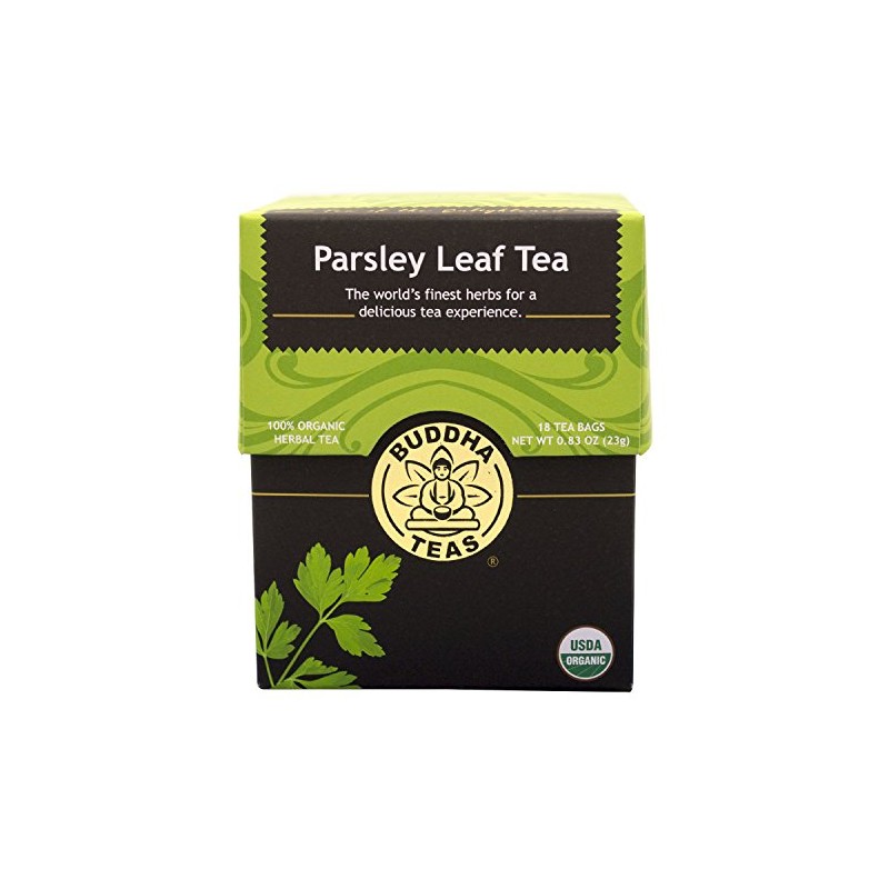 Buddha Teas Parsley Leaf Tea, 18 Count (Pack of 6)