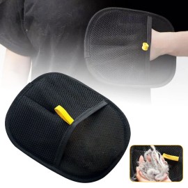 Static Removal Gloves for Pet Hair, Double-Sided Pet Grooming Gloves JQ