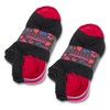 Footstar Women's and Men's Trainer Socks (10 Pairs) with Contrasting