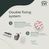 EVI Herrajes | Door Stop | 0.94" x 0.55" |
