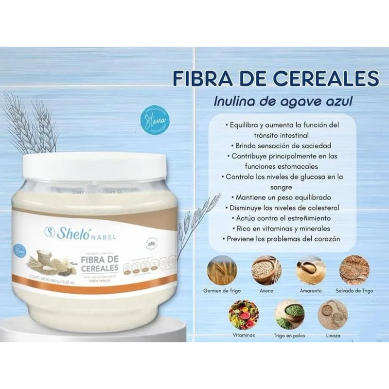 Fibra Prebiótica & Fibra Cereales / Mejora Digestion