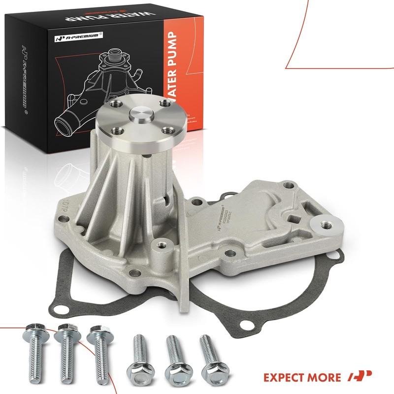 A-Premium Engine Water Pump with Gasket & Bolts [DOHC SOHC,