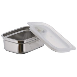 Bestco ND-5836 Storage Container with Valve 15.2 fl oz (430 ml), Stainless Steel, Ristorante with Lid, Sealed