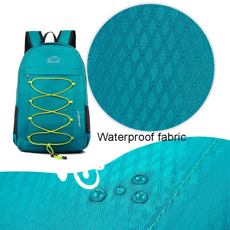 Packable Handy Lightweight Foldable Outdoor Travel Daypack Backpack (Green)