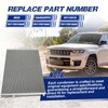 Air Conditioning A/C Condenser Compatible with Jeep Grand Cherokee 1999-2003