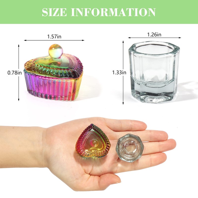 LIONVISON Pinceles para Decoración de Uñas, 6 Pinceles Acrílicos para