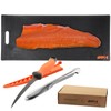 AFEISOL 32 Inch Non Slip Fish Fillet Mat Heavy Duty