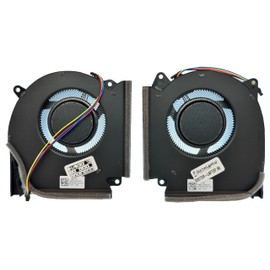 CPU Fan + GPU Set Compatible with Asus ROG Strix G15 G513IM, G513IR, G513QM, G513QR, G533QM, G733QR; NP: 13NR0540P01011, 13NR0540P02011, DFSCK22D2D11 0 0588 3. 0 FNAA, DFSCM227163927