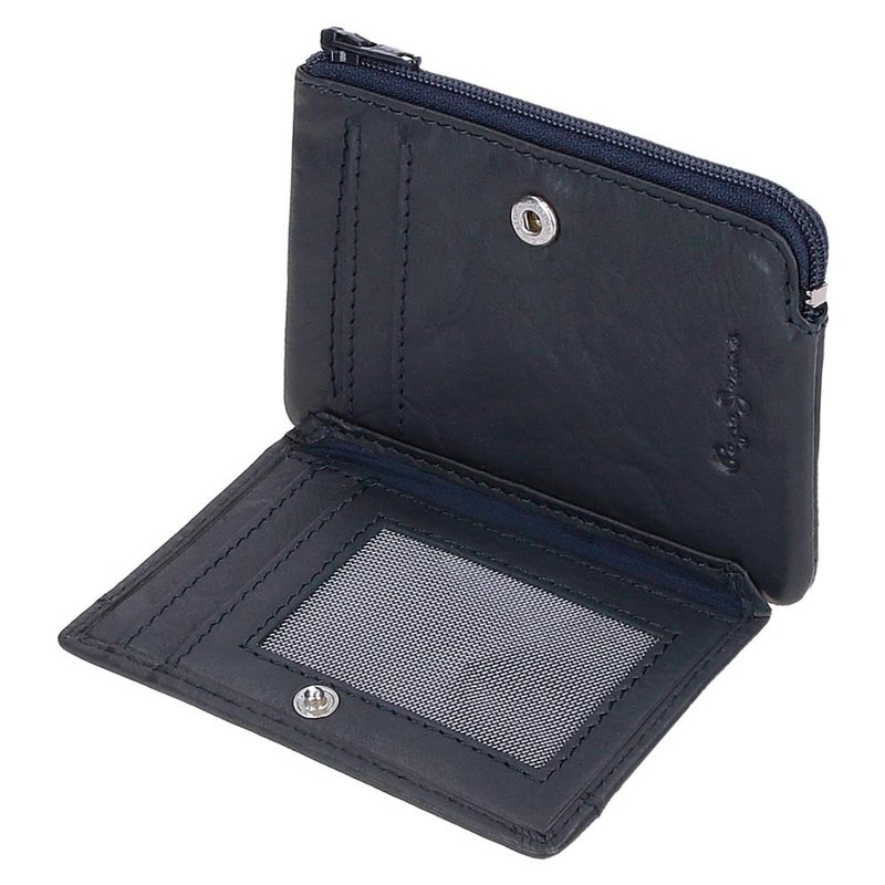 Pepe Jeans Jacket Wallet with Card Holder, One Size, blue,