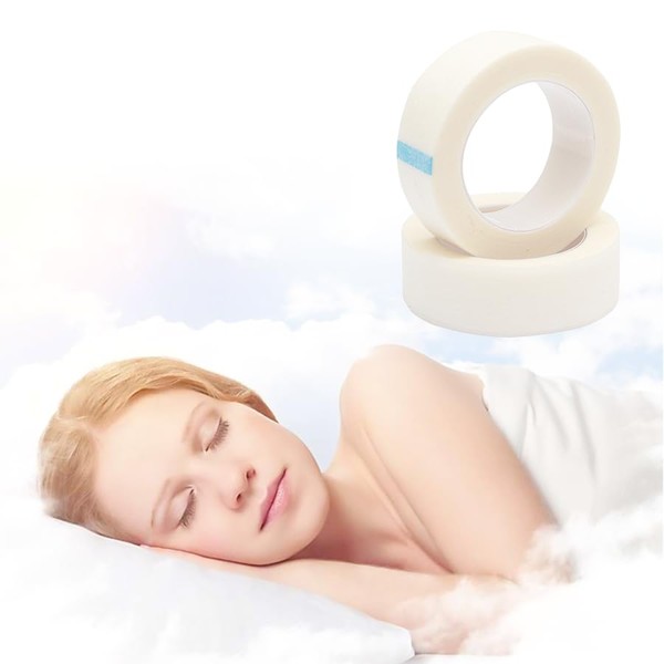 Mouth Band for Nose Breathing, Mouth Tape for Sleeping, Anti Snoring Plaster, Gentle Physical Hypoallergenic Sleeping Aid, Helps Against Snoring Develops Nasal Breathing Habits (9 Metres)