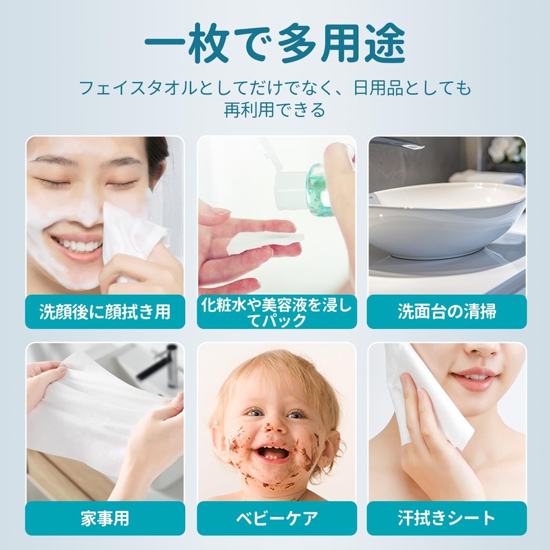 Winner Disposable Towel Face Towel 100% Natural Cotton OEKO