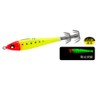 Duel A1734-RLRY Lead Squid Jig EZ-Bait Metal, No. 25, Real