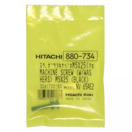 Metabo HPT/Hitachi 880734 Replacement Machine Screw M5 X 25 Tool Part (8-Pack)
