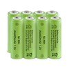 JINTION Solar Rechargeable Ni-MH AA Batteries Double A 400 mAh