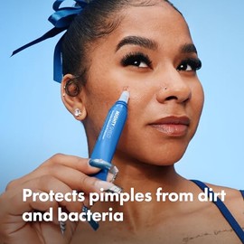 HERO COSMETICS Mighty Shield™ - Parche líquido invisible protector contra manchas para espinillas, granos y heridas de manchas. Secado rápido y proteg