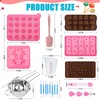 Cake Pop Maker Kit 618Pcs with 5 Silicone Mold Sets