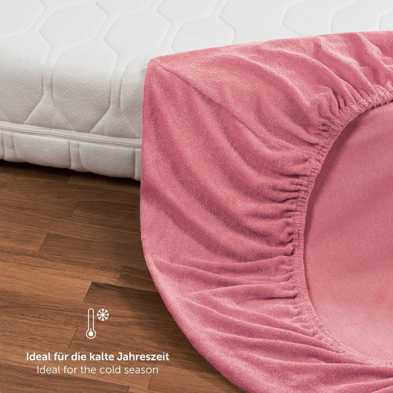 Laleni Terry Fitted Sheet 40 x 90 cm - Oeko-Tex