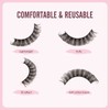 Glowingwin Russian Strip Lashes Volume 3D Hybrid Strip Lashes 10
