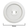 Reliapart Lower Basket Wheel Assembly Compatible for Miele G10–G18, G20–G69,