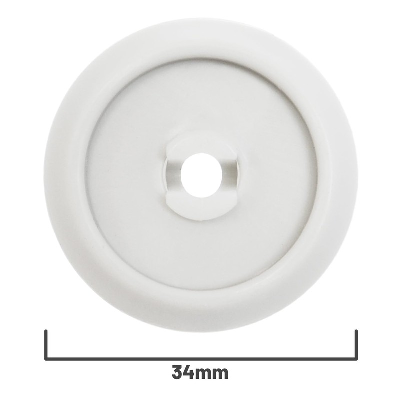 Reliapart Lower Basket Wheel Assembly Compatible for Miele G10–G18, G20–G69,