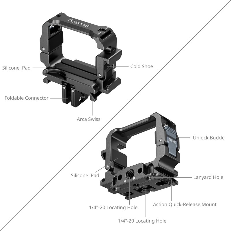 SMALLRIG Cage Adapter for DJI Osmo Pocket 3 5607