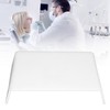 Trapezoidal Dental Desktop Elevated Shelf Acrylic Smoothing Edges Riser Rack