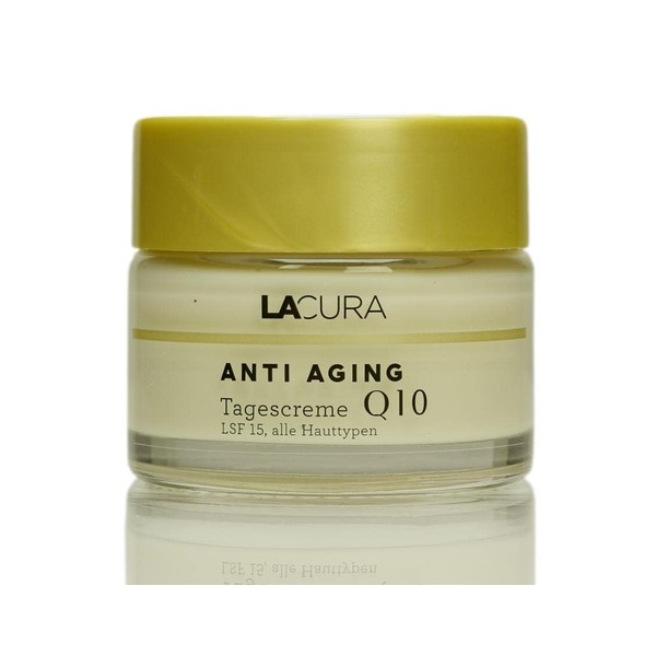 Lacura Anti Ageing Q 10 SPF 15 Day Cream for All Skin Types 50 ml