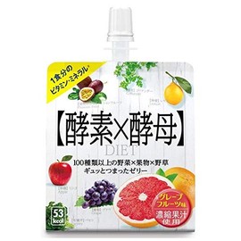 メタボリック イースト×エンザイムダイエット ゼリー グレープフルーツ味 150g