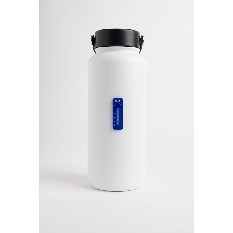 Tally Silicone Hydration Tracker (Adhesive Tracking Accessory adheres to Any
