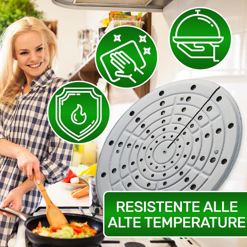 Aluminium Simmer Plate for Gas Cookers with Diameter 200 mm