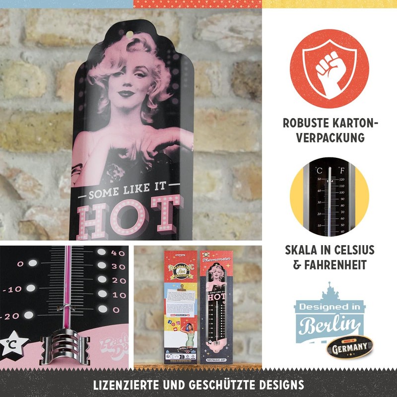 Nostalgic Art 80317 Marilyn (Some Like It Hot Roll Retro